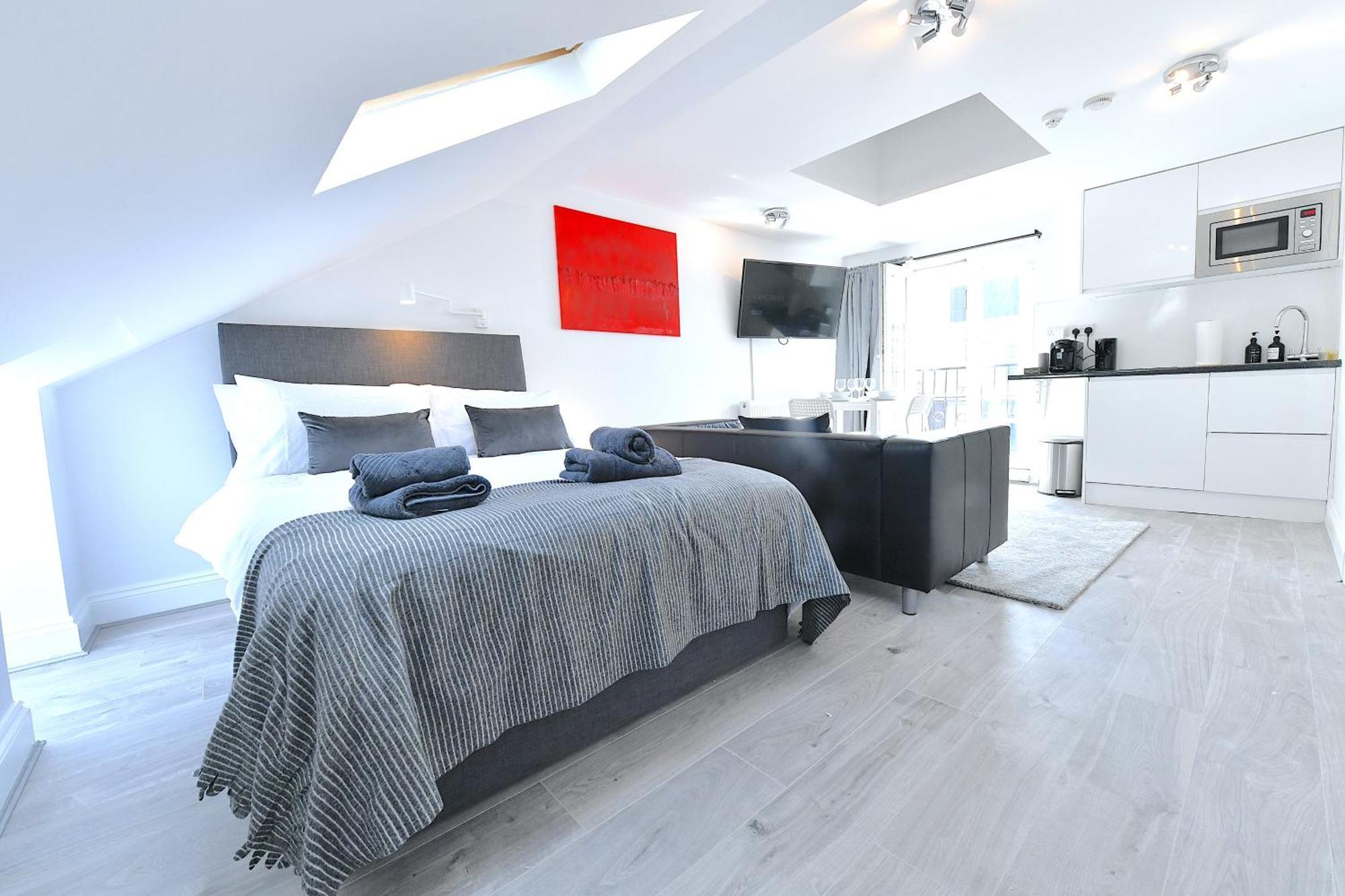 Central London Luxury Studios Fulham Close To Underground Newly Refurbished 외부 사진