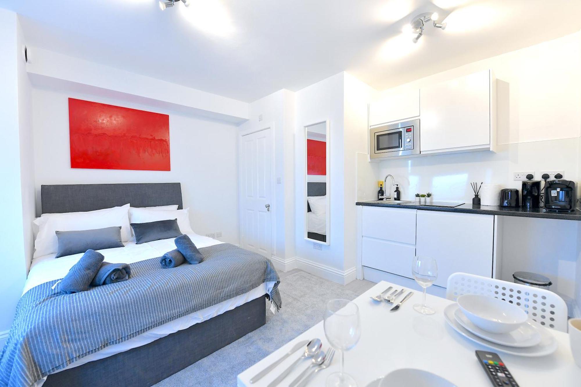 Central London Luxury Studios Fulham Close To Underground Newly Refurbished 외부 사진