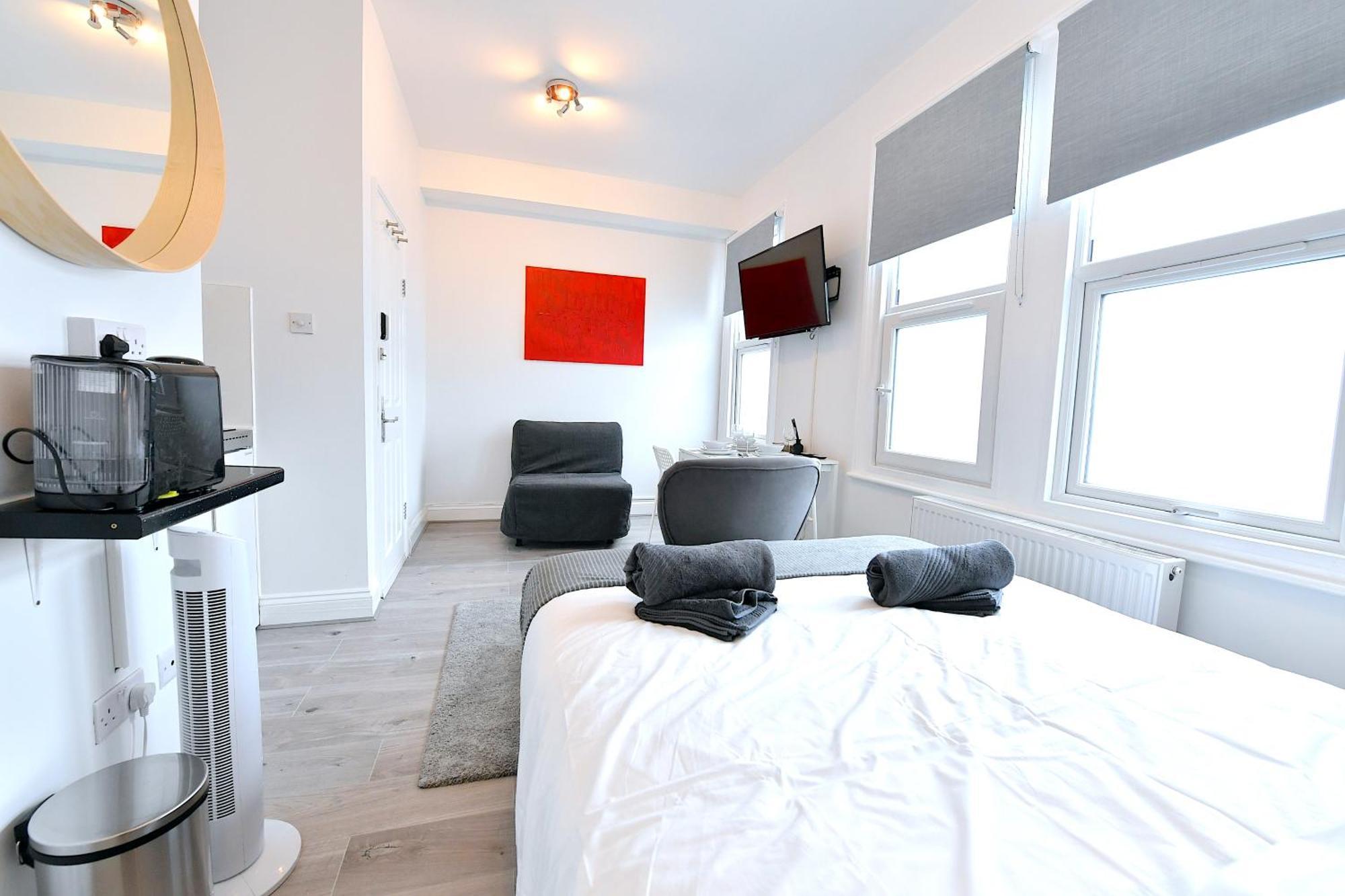 Central London Luxury Studios Fulham Close To Underground Newly Refurbished 외부 사진