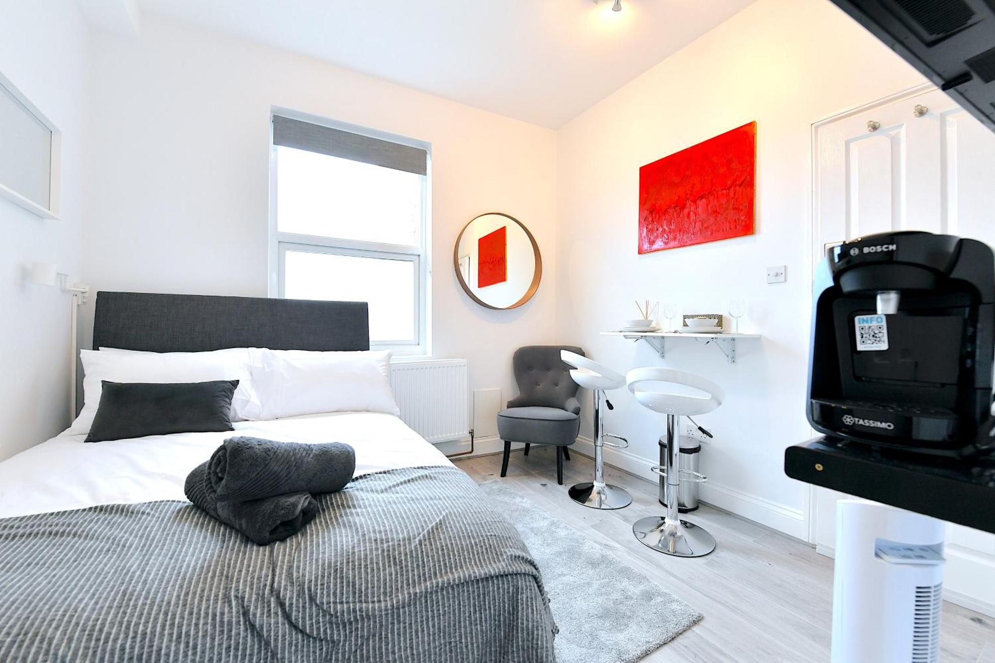 Central London Luxury Studios Fulham Close To Underground Newly Refurbished 외부 사진